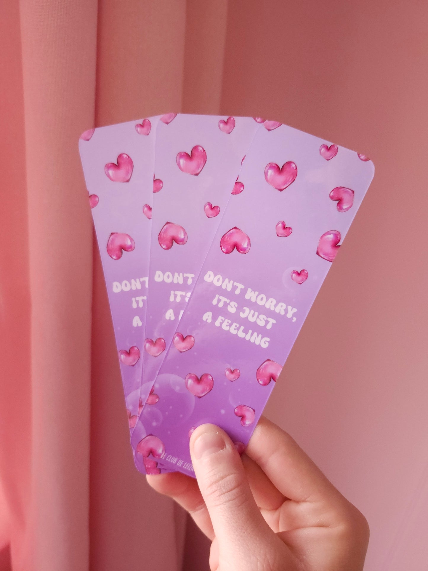 "ANXIETY QUEEN" - Handmade Bookmark