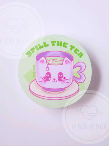Spill The Tea - Vinyl Sticker