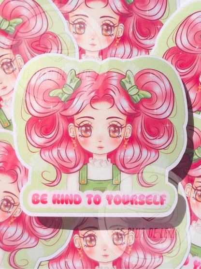 Be Kind to Yourself - Vinyl Sticker