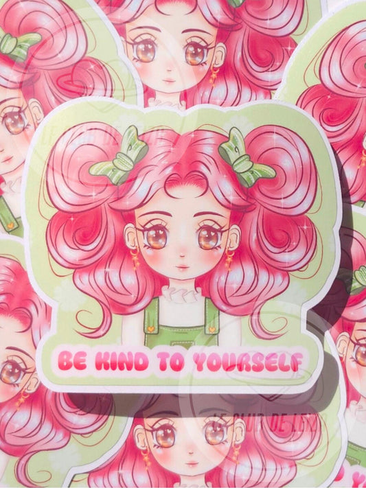 Be Kind to Yourself - Vinyl Sticker