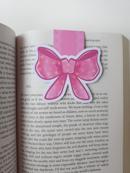 "Sweet Bow", Handmade Magnetic Bookmark - Le Club de Leiza - Bookmark
