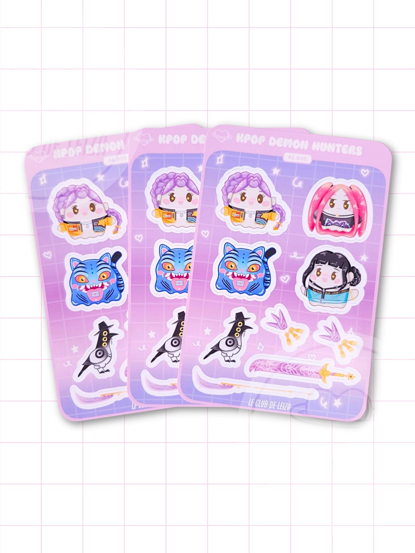 K-Pop Demon Hunters Ghost - Sticker Sheet