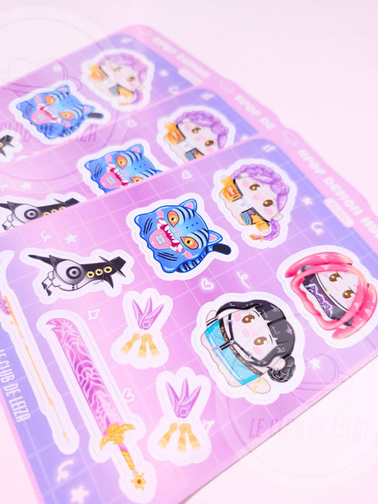 K-Pop Demon Hunters Ghost - Sticker Sheet