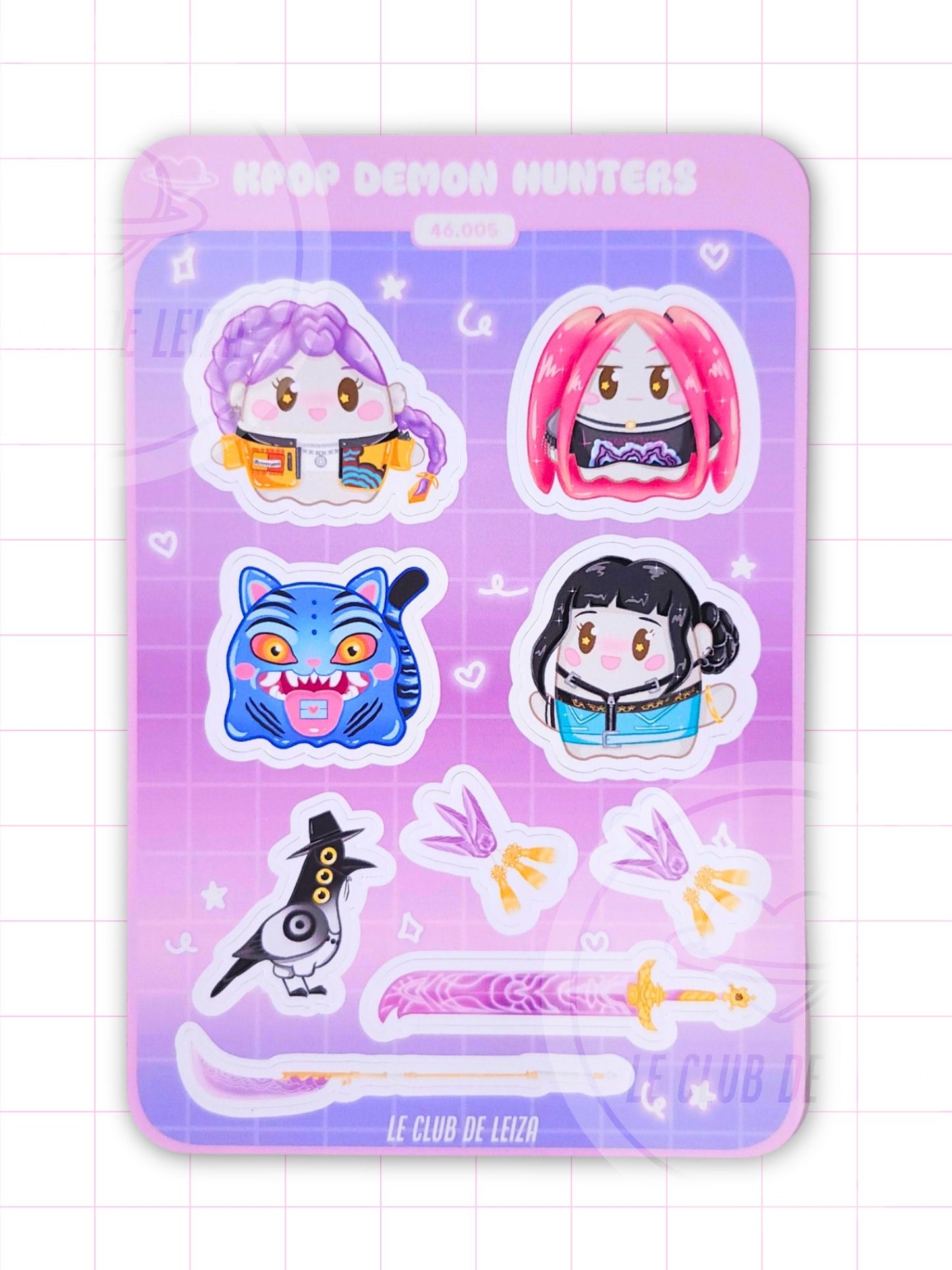 K-Pop Demon Hunters Ghost - Sticker Sheet
