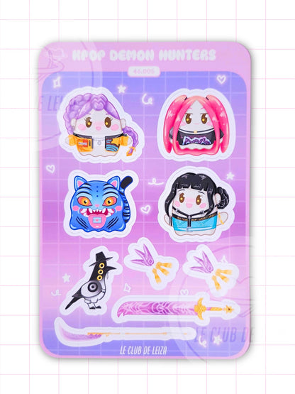 K-Pop Demon Hunters Ghost - Sticker Sheet
