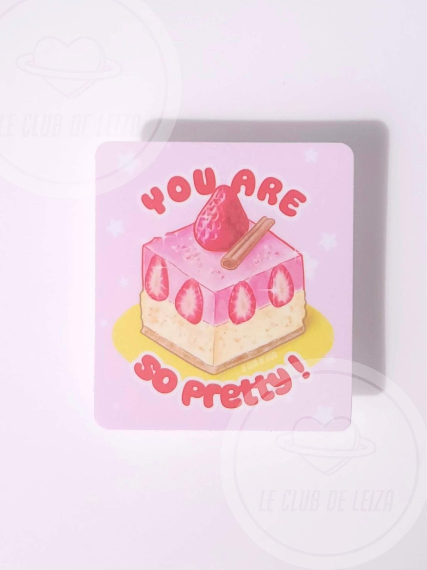"You Are So Pretty!" Strawberry Shortcake - Vinyl Sticker