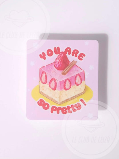 "You Are So Pretty!" Strawberry Shortcake - Vinyl Sticker