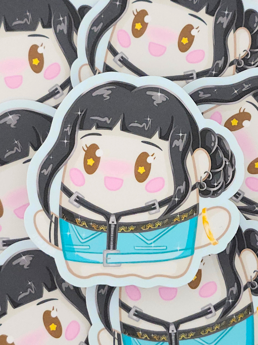 Zoey - Vinyl Sticker