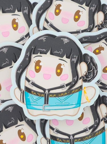 Zoey - Vinyl Sticker