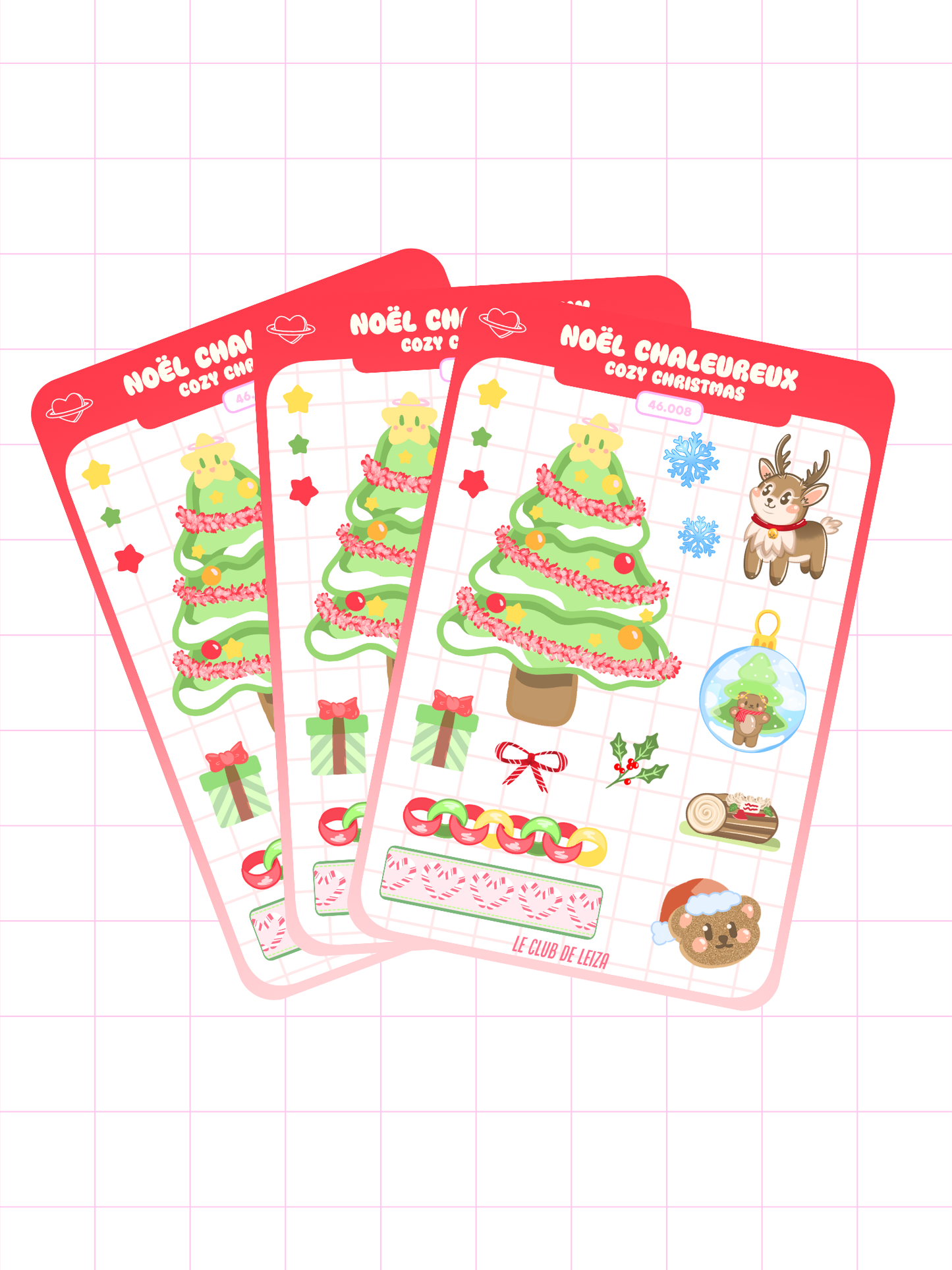 Cozy Christmas - Sticker Sheet