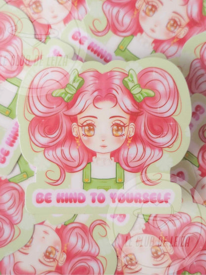 Be Kind to Yourself - Vinyl Sticker