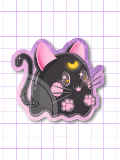 Luna Cat - Vinyl Sticker