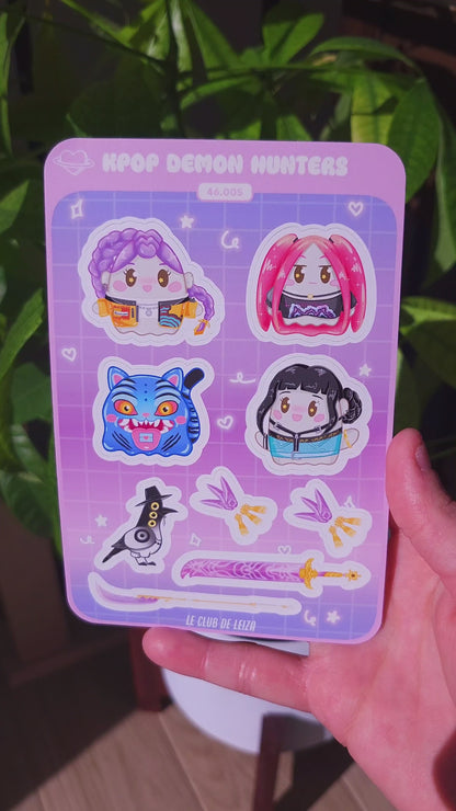 K-Pop Demon Hunters Ghost - Sticker Sheet